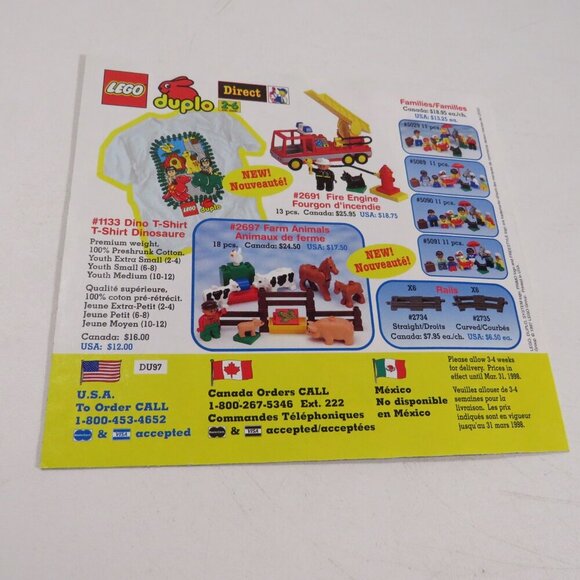 LEGO duplo primo CATALOG 1998 - Picture 9 of 10